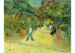 Gogh Vincent van - van Gogh; Eingang zum Volksgarten in Arles , 1888