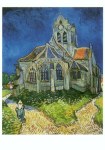 Gogh Vincent van - van Gogh; Die Kirche von Auvers , 1890