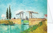 Gogh Vincent van - van Gogh; Die Zugbrücke , 1888