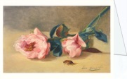 Gonzalès Eva; Pfingstrosen und Maikäfer , 1871/72