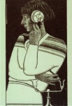 Gorynska Wiktoria; Selbstportrait mit Telefon , 1930