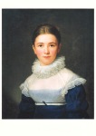 Gröger Friedrich Carl; Lina Gröger, die Pflegetochter des Künstlers , 1815