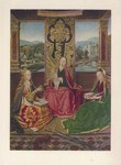 Hoogstraeten Samuel van; Maria mit dem Kinde und Heilige Frauen