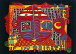 Hundertwasser Friedensreich; Abschied aus Afrika - 1967