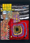 Hundertwasser Friedensreich; Ganz Ohr - 1997