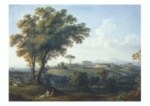 Hackert Jacob Philipp; Villa Albani bei Rom , 1779
