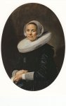 Hals Frans; Bildnis einer Frau , 1638