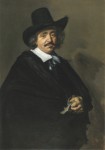 Hals Frans; Porträt eines Mannes , 1650/52
