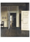 Hammershøi Vilhelm; Interieur, Strandgade 30 , 1901
