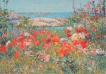 Hassam Childe; Celia Thaxter's Garden, Isles of Shoals, Maine , 1890