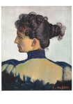 Hodler Ferdinand; Portrait of Berthe Jacques , 1894