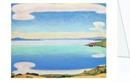 Hodler Ferdinand; Le Lac Léman (Lake Geneva) seen from Chexbres , 1905