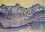 Hodler Ferdinand; Eiger, Mönch and Jungfrau , 1910