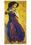 Hodler Ferdinand; Joyful Woman , 1911