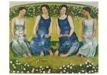 Hodler Ferdinand; Holy Hour , 1907