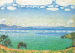 Hodler Ferdinand; Landscape at the Lake Geneva
