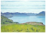 Hodler Ferdinand; Landscape near Lake Geneva , 1907