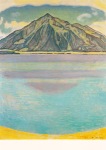 Hodler Ferdinand; Lake Thunersee and the Mountain Niesen , 1910
