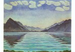 Hodler Ferdinand; The Lake of Thoune , 1905