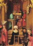 Holbein Hans der Ältere; Basilika San Paolo fuori le mura (Detail) , ca. 1504