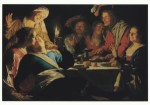 Honthorst Gerard van (eigentlich Gerrit van); Fröhliche Gesellschaft , 1622