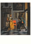 Hooch Pieter de; Der Liebesbote , ca. 1670