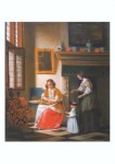 Hooch Pieter de; Unterricht im Laufen , um 1668/72