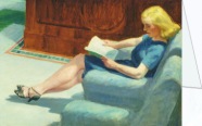 Hopper Edward; Hotel Lobby (Detail) , 1943
