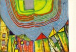 Hundertwasser Friedensreich; Sunset