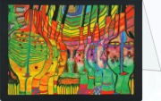 Hundertwasser Friedensreich; Das Ende der Griechen, Ost- und West-Goten , 1964