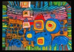 Hundertwasser Friedensreich; Die Fenster gehen nach Hause