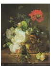 Huysum Jan van; Korb mit Blumen , 1710/20