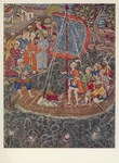 Indian Miniature; Moghul-Calligraphy : Emir Hamza