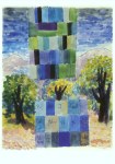 Itten Johannes; Farben einer Landschaft , 1946