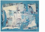 Jonquieres; Komposition in Blau