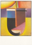 Jawlensky Alexej von; Abstrakter Kopf : Sonne - Farbe - Leben , 1926