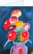 Jawlensky Alexej von; Blumen in einer Vase , 1918