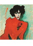 Jawlensky Alexej von; Bildnis des Tänzers Alexander Sacharoff, 1909