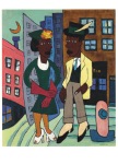Johnson William H.; Straßenszene, Harlem , ca. 1939/40