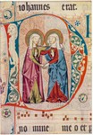 Handschriften; Begegnung Mariae mit Elisabeth