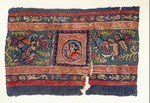 Teppich; Schulterband aus Wolle - Detail