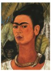 Kahlo Frida; Selbstbildnis mit Affe , 1938