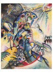 Kandinsky Wassily; Der blaue Bogen (Kamm) , 1917
