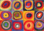 Kandinsky Wassily; Farbstudie: Quadrate mit konzentrischen Ringen , ca.1913