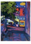 Kandinsky Wassily; Murnau Häuser am Obermarkt , 1908