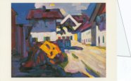 Kandinsky Wassily; Murnau, Häusergruppe , 1908