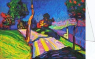 Kandinsky Wassily; Murnau-Kohlgruberstrasse , 1908