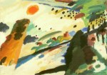 Kandinsky Wassily; Romantische Landschaft , 1911