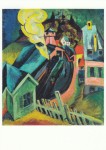 Kirchner Ernst Ludwig; Bahnhof Königstein , 1916