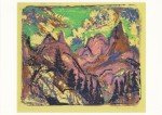 Kirchner Ernst Ludwig; Berggruppe , 1919